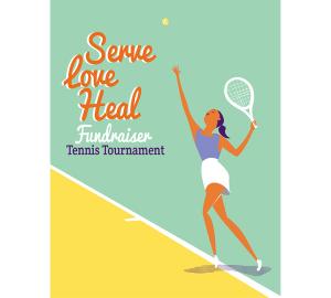 Serve Love Heal custom illustration by Jeff Thomas